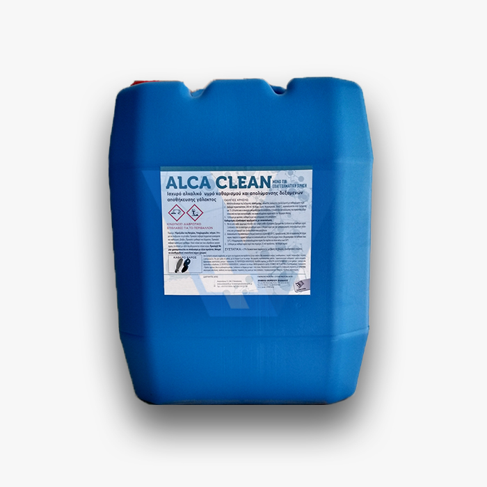 Απολυμαντικό αμελκτηρίου αλκαλικό 18kg (ALCA CLEAN)